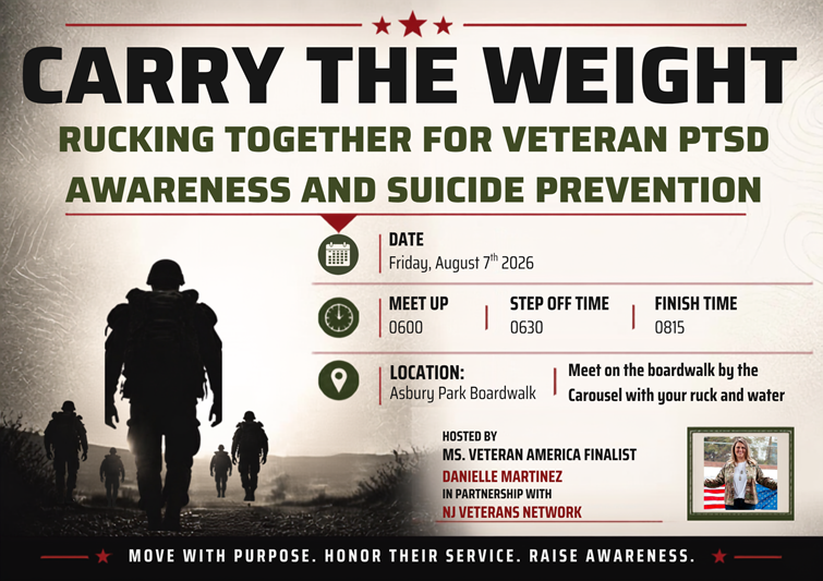 Ruck March PTSD Awareness Flyer