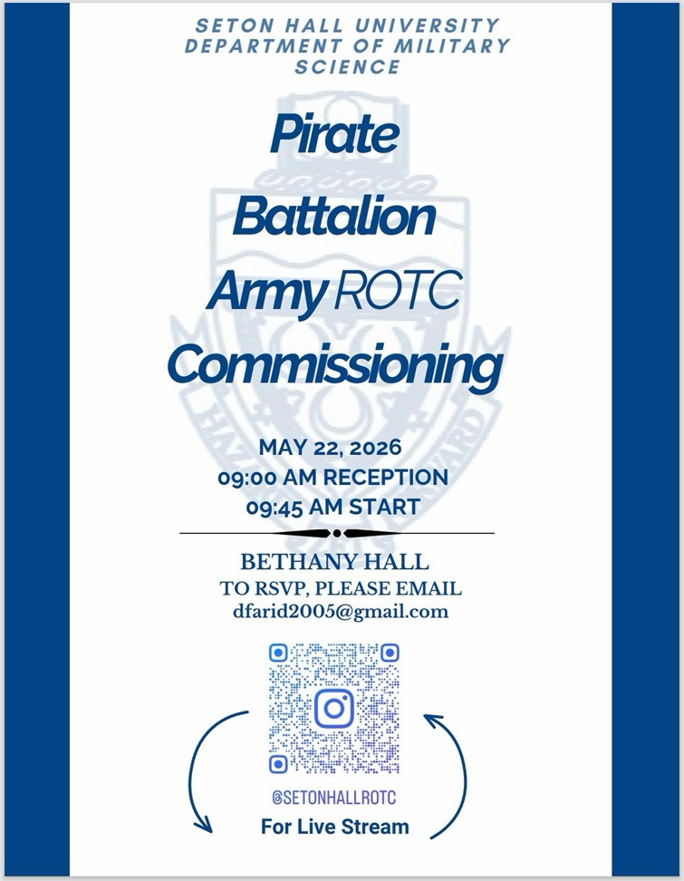 setonhall commissioning 2026
