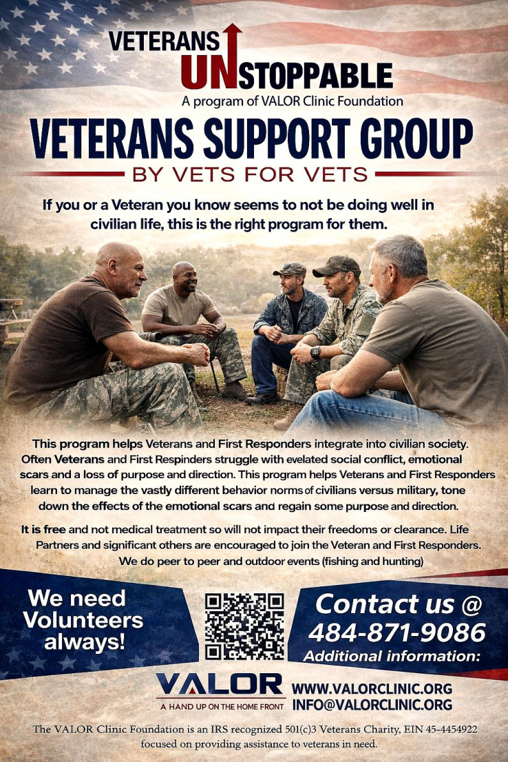 valor veterans support group